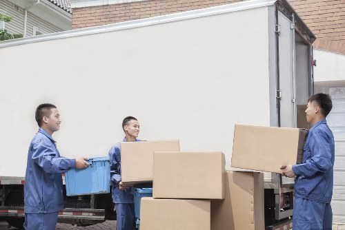 Local Queensbury man and van transporting furniture