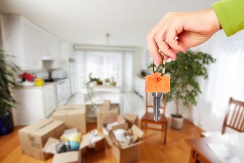 Removal van and moving team serving homes in Queensbury