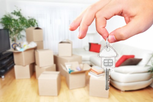 Commercial furniture removal for an office space in Queensbury