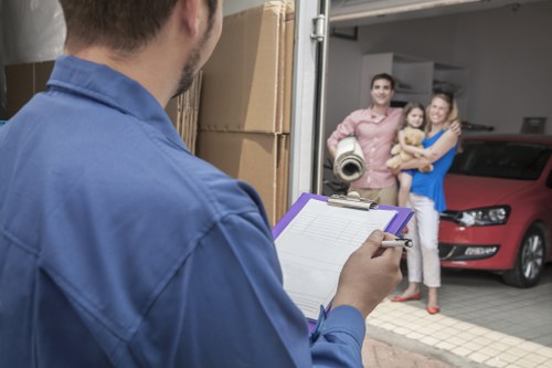 Local man and van service helping with a Queensbury home move
