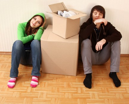 Local removal team preparing for a home move in Queensbury