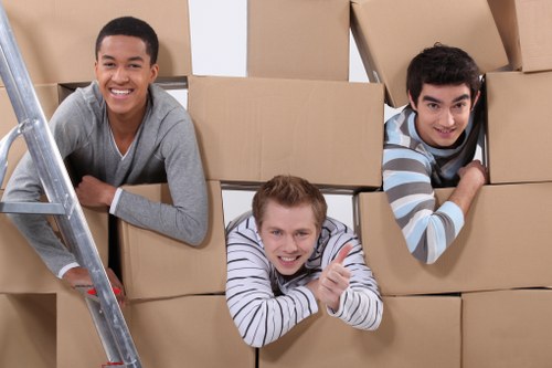 Local house movers transporting household items in Queensbury