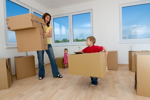 Careful handling of furniture during a move in Queensbury